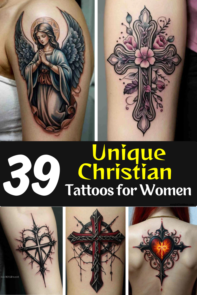 39 Unique Christian Tattoos for Women