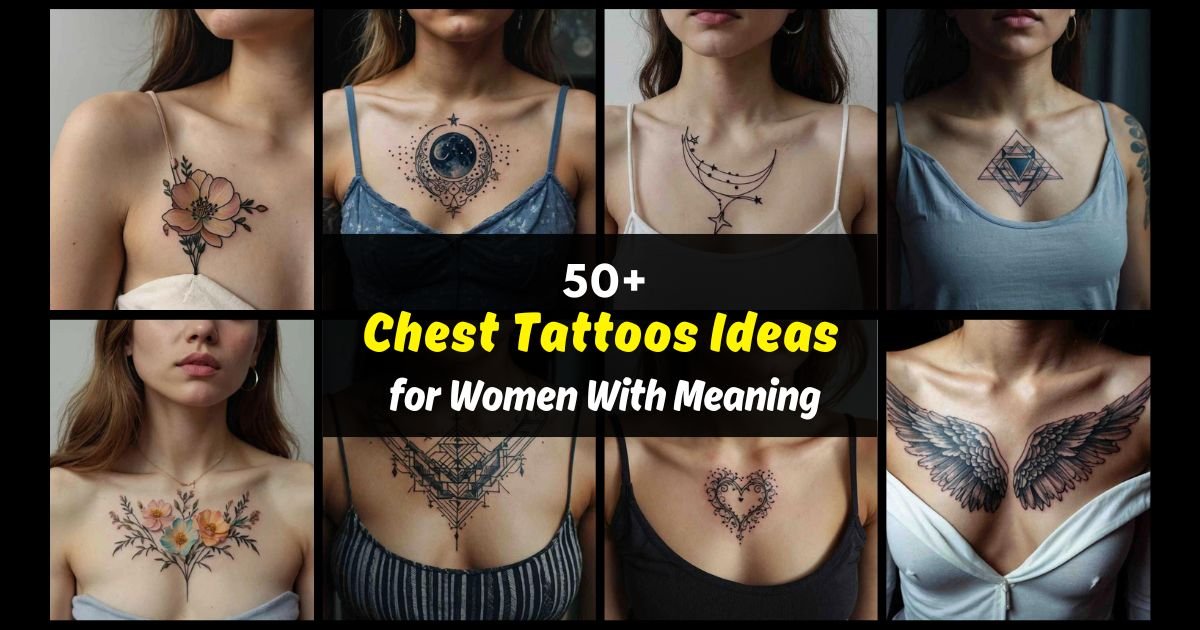 Chest Tattoos Ideas for Women