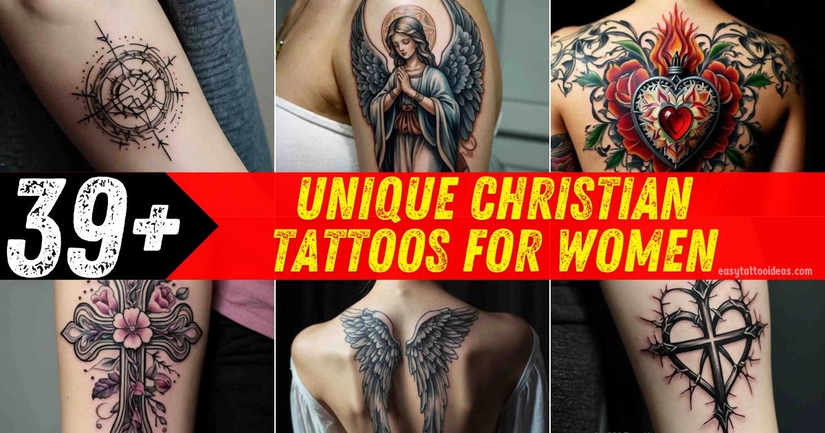 Unique Christian Tattoos for Women