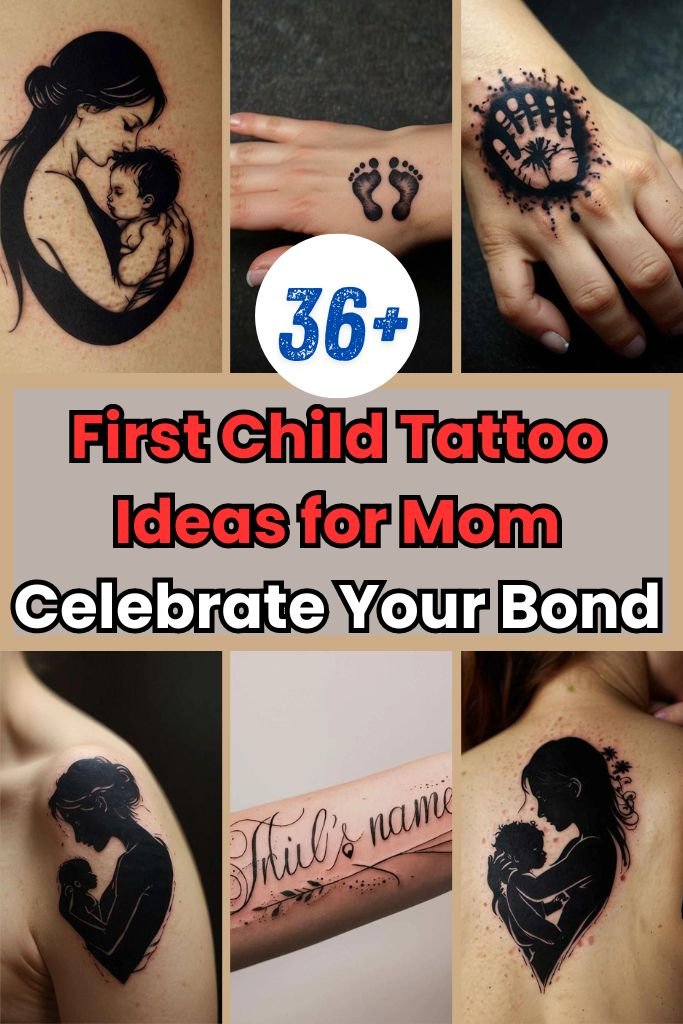 36+ First Child Tattoo Ideas for Mom