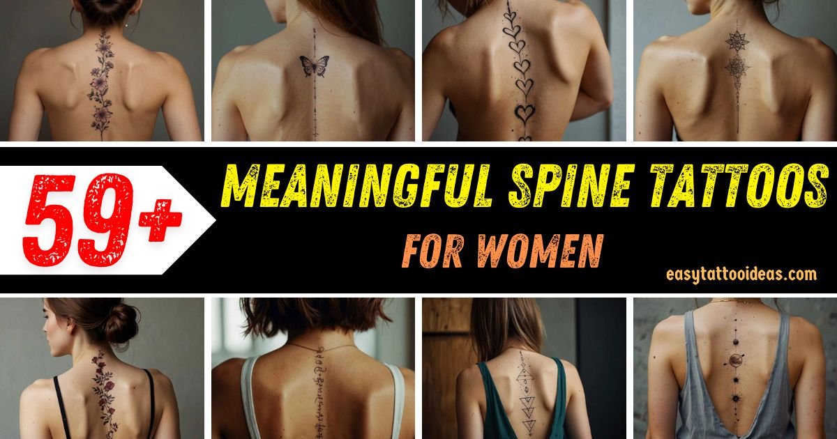 Spine Tattoos for Women