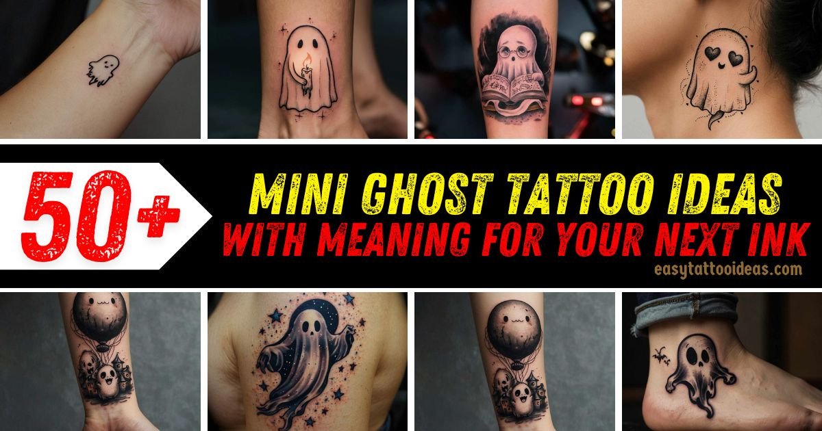 Mini Ghost Tattoo Ideas