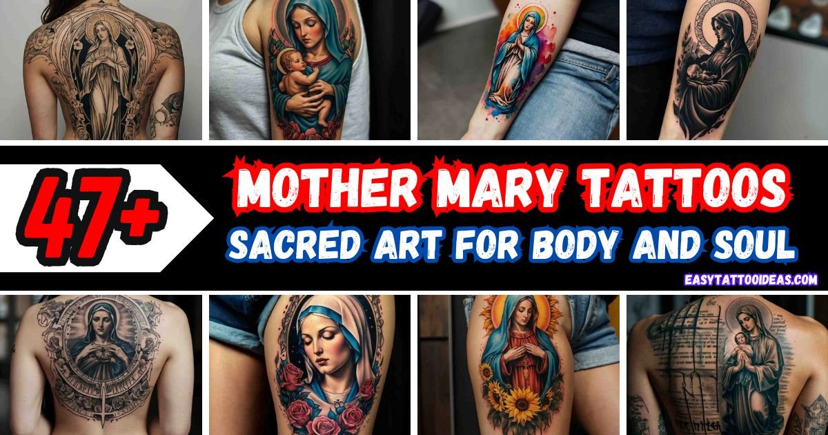 Mother Mary Tattoos