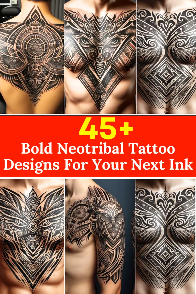 45+ Bold Neotribal Tattoo Designs For Your Next Ink