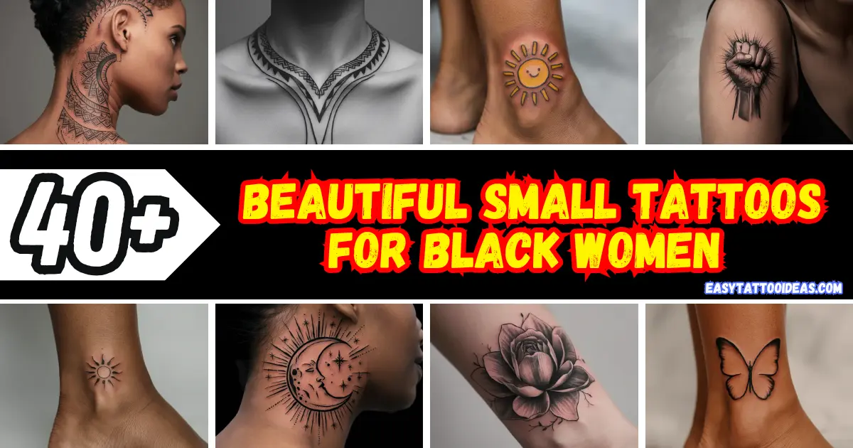 Beautiful Small Tattoos for Black Women