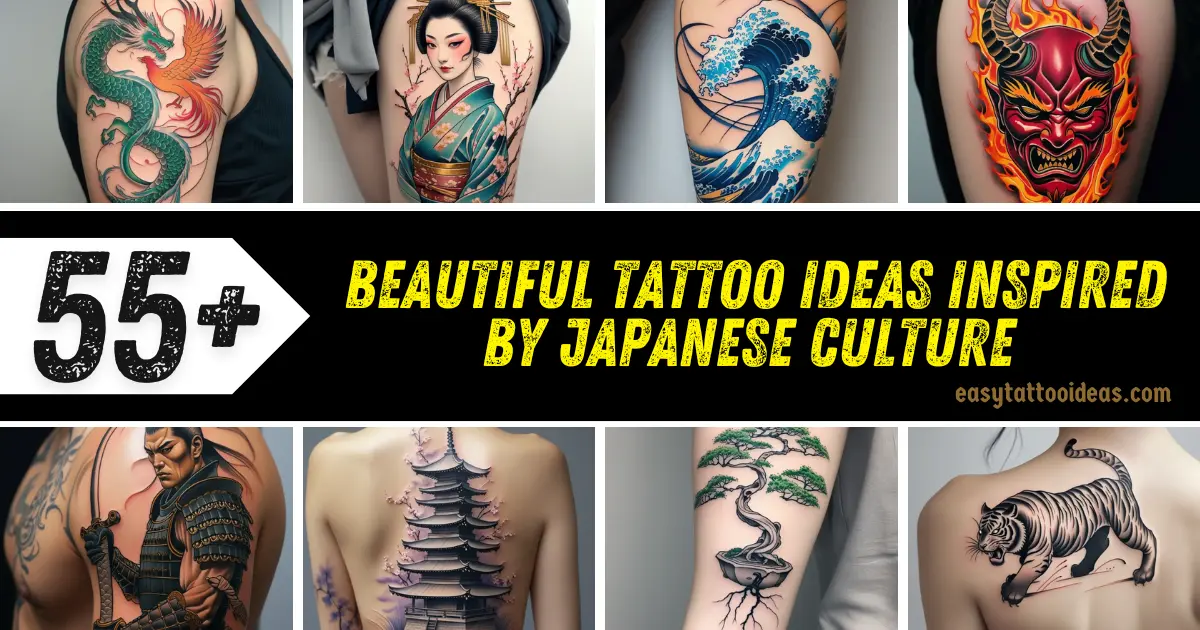 Beautiful Tattoo Ideas Inspired by Japanese Culture