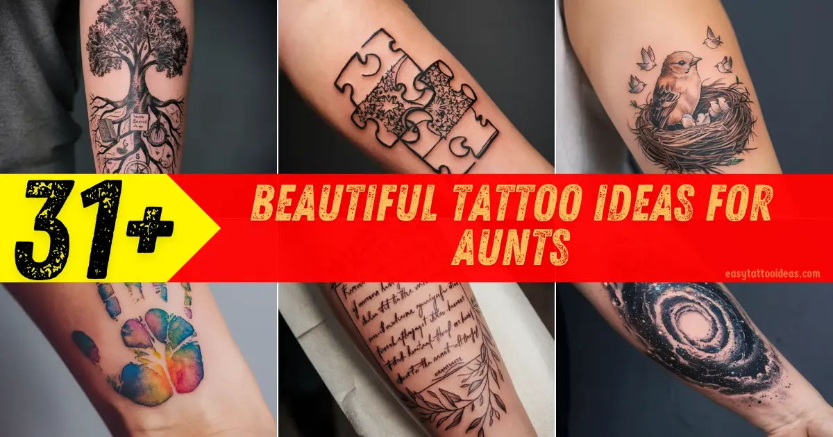 Beautiful Tattoo Ideas for Aunts