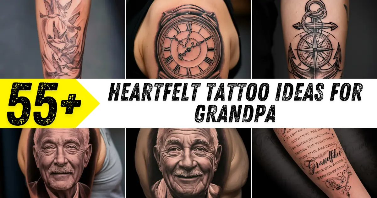 Heartfelt Tattoo Ideas for Grandpa