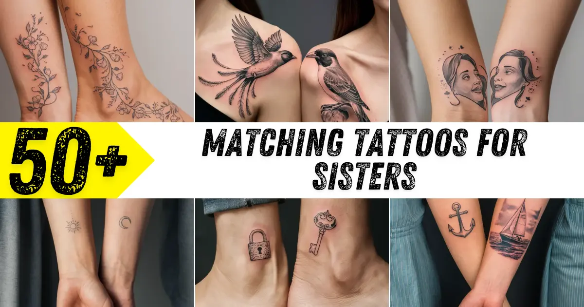 Matching Tattoos for Sisters