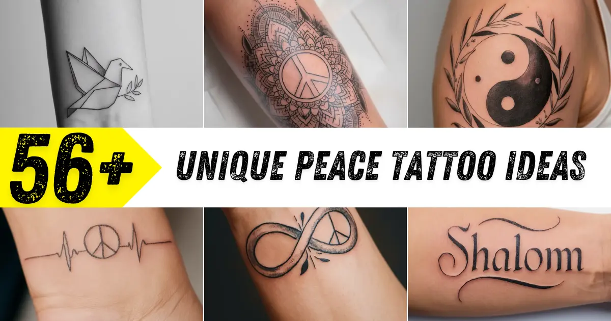 Unique Peace Tattoo Ideas