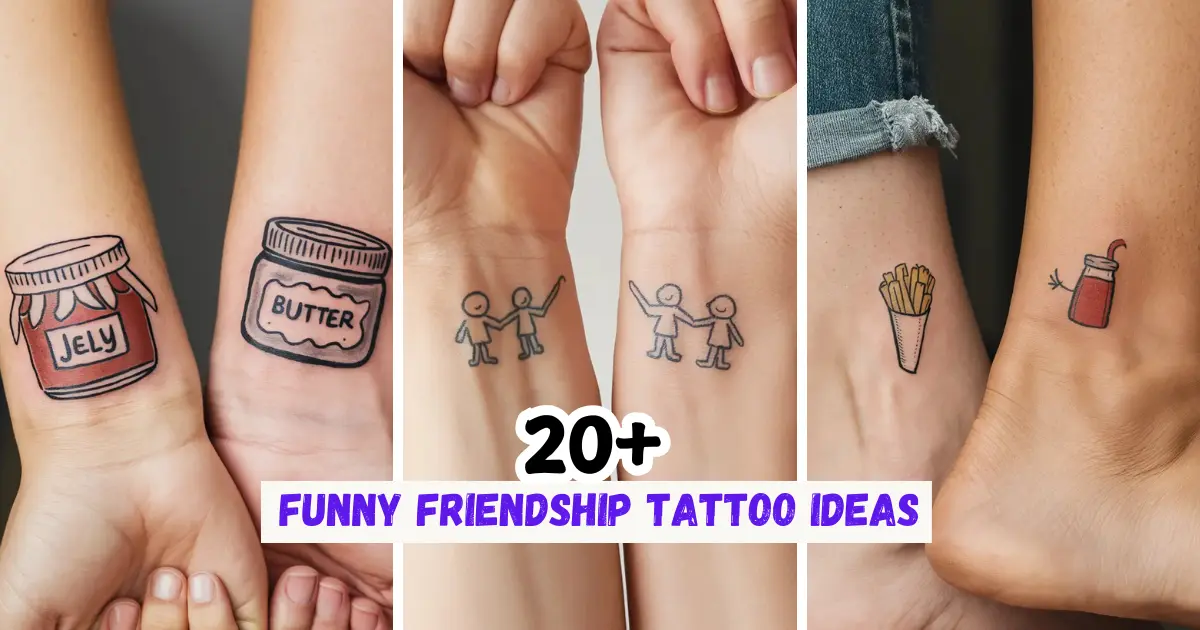 Funny Friendship Tattoo Ideas