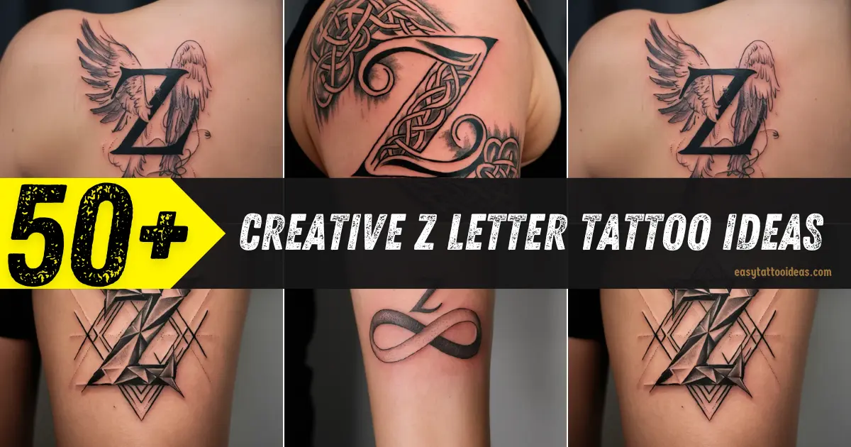 Creative Z Letter Tattoo Ideas (2)