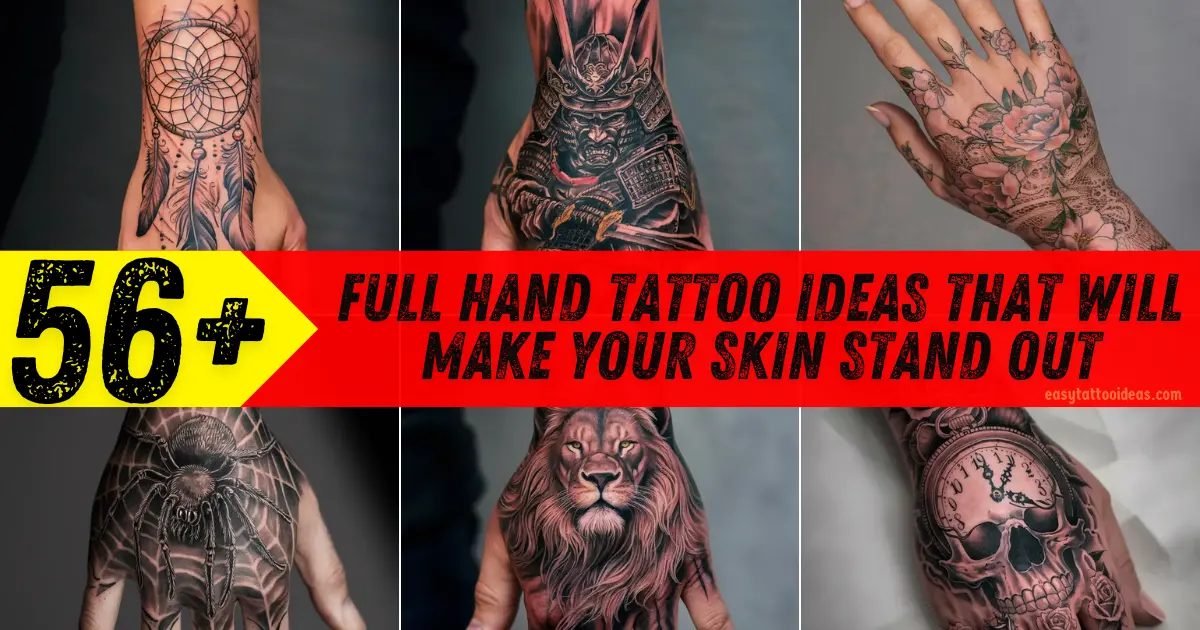 Full Hand Tattoo Ideas That Will Make Your Skin Stand Out