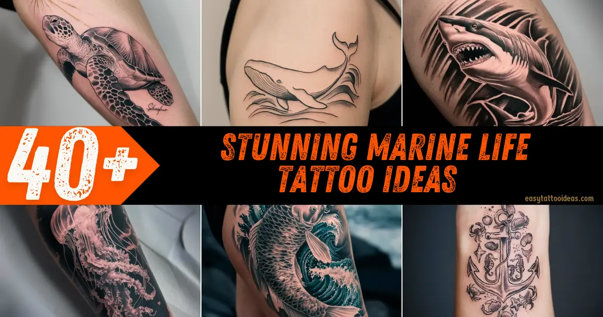 Stunning Marine Life Tattoo Ideas